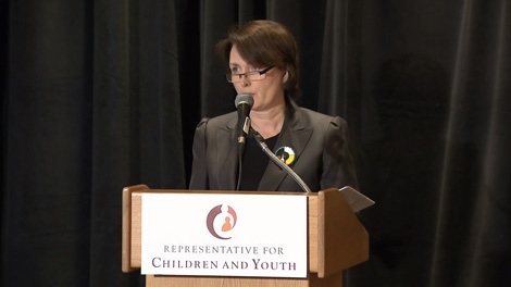 B.C.'s independent children's representative Mary Ellen Turpel-Lafond is calling on the province to do more to fight child poverty. Jan. 27, 2011. (CTV)