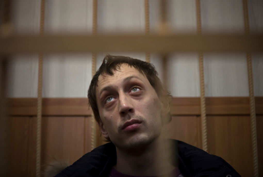 Pavel Dmitrichenko in court on March 7, 2013.