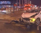 An accident that could have been deadly is being blamed on street racing in Toronto on Tuesday, April 1, 2008.