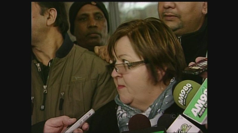 City Councillor Sandy White issues an apology for using the 'N-word' in London, Ont. on Thursday, March 7, 2013.