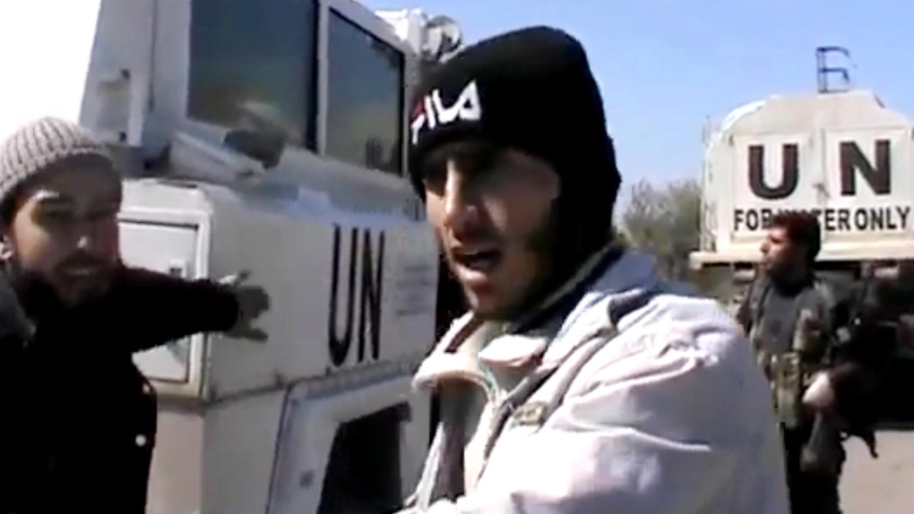 Syrian rebels kidnap UN peacekeepers