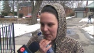 Jessica Belanger, mother of Kayleigh Madeline Callagan-Belenger, speaks to CTV News in Toronto on Friday, March 8, 2013.