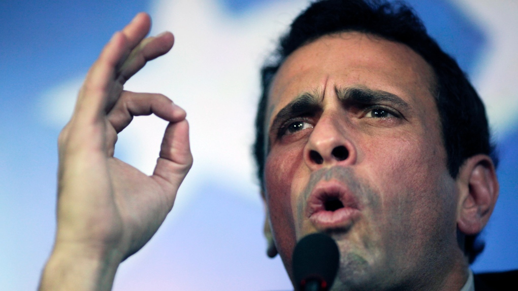 Venezuela opposition leader Henrique Capriles 