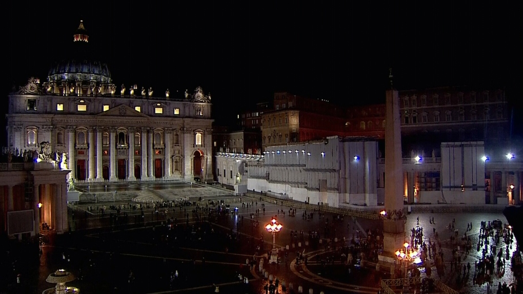Vatican night