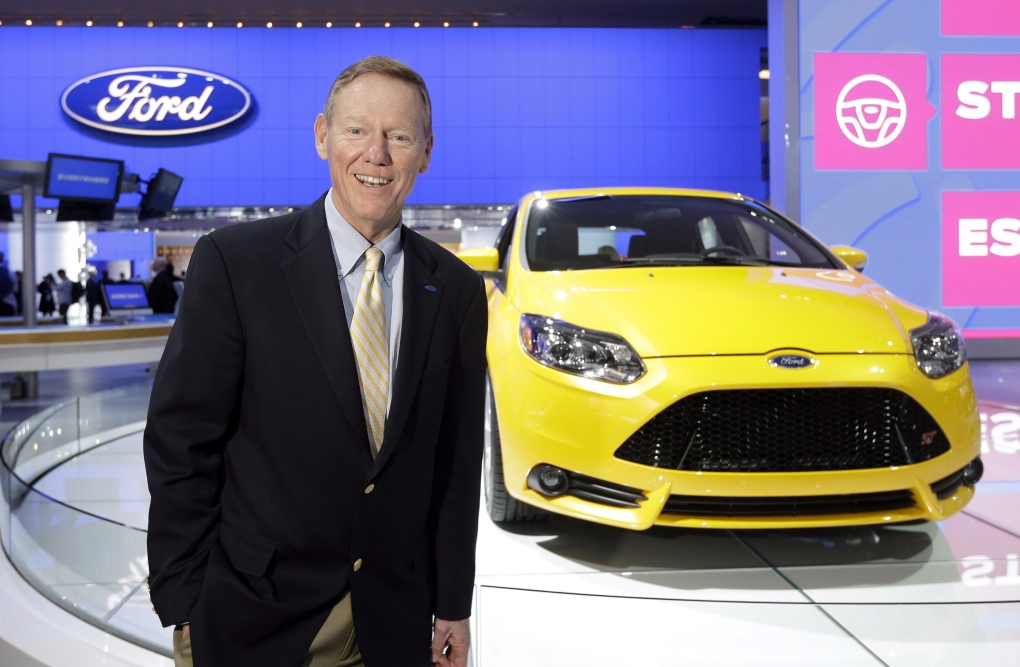Ford CEO Alan Mulaly on Jan. 15, 2013.