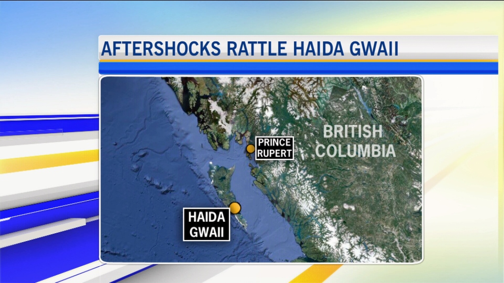 earthquake haida gwaii