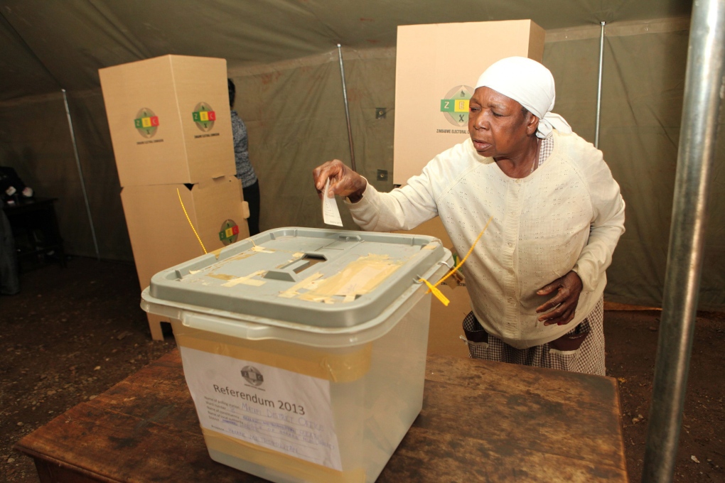 Zimbabweans vote on constitution