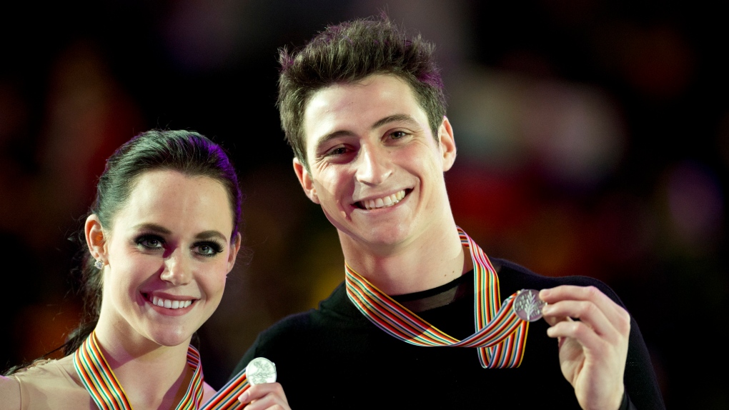 Virtue and Moir take ice dance silver