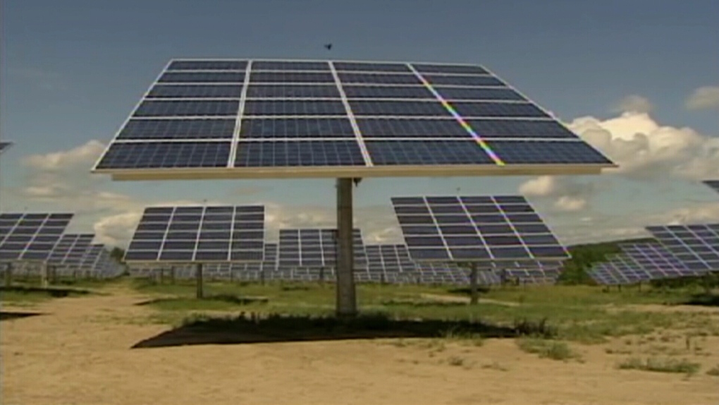 Solar Farm Panel