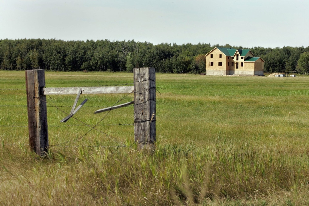 Aug. 30, 2006 file photo of Plumas, Manitoba.