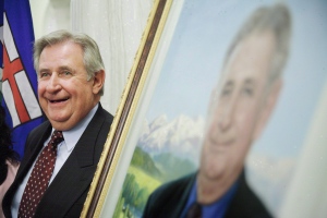 Former Alberta premier Ralph Klein in Edmonton on August 30, 2007.  (John Ulan / THE CANADIAN PRESS)