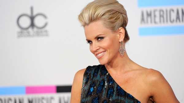 Jenny McCarthy arrives at the 38th Annual American Music Awards on Sunday, Nov. 21, 2010 in Los Angeles. (AP / Chris Pizzello)