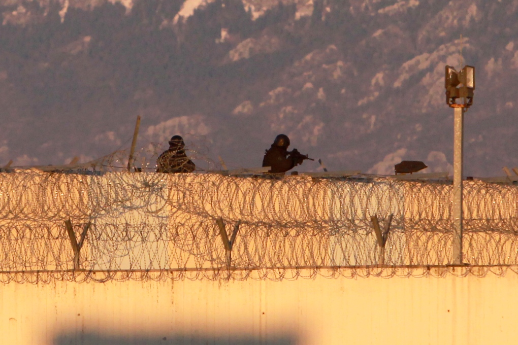 The prison in Trikala, Greece, March 23, 2013.