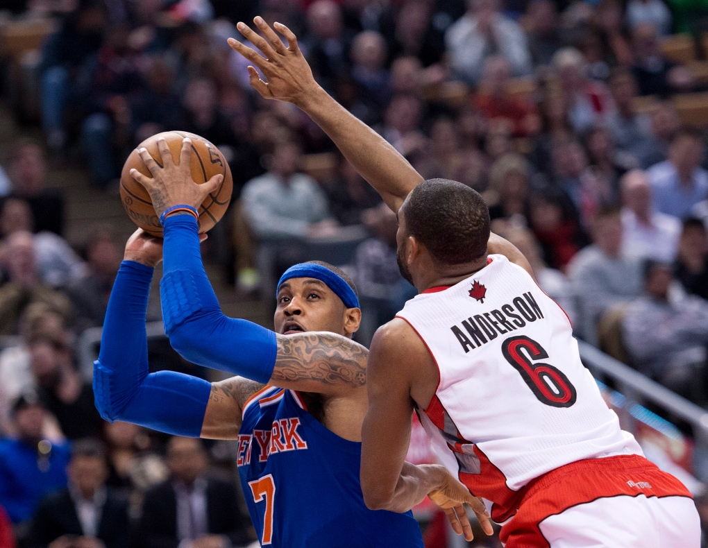 New York Knicks beat Toronto Raptors 