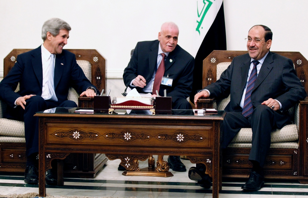 U.S. Secretary of State John Kerry in Iraq