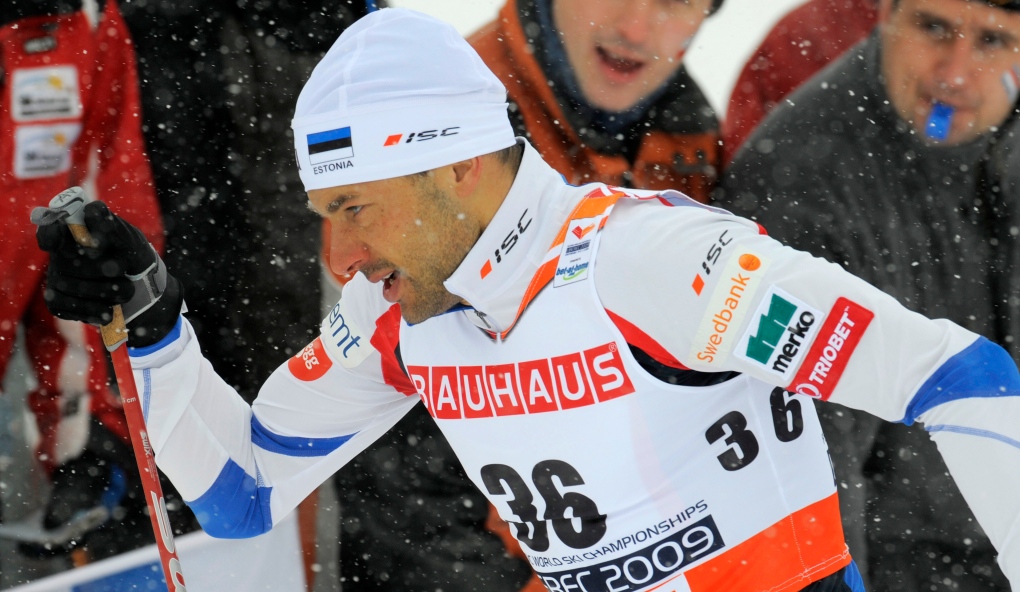 Ski champion Andrus Veerpalu 