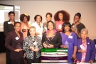 Winners of the Women of Honour awards, given by the Black Business and Professional Association, on Tuesday, March 26, 2013.