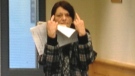 Gail Benoit appears in Bridgewater provincial court on Wednesday, March 27, 2013. (CTV Atlantic)