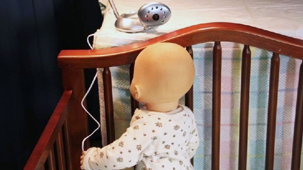 The U.S. Consumer Product Safety Commission says the electrical cords on Summer Infant video baby monitors can be dangerous for babies if placed too close to their cribs. (Photo Courtesy: CPSC)