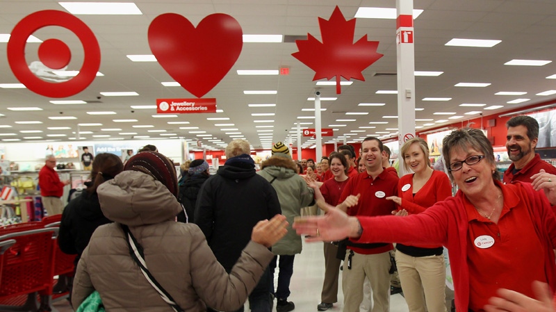 Target pleased by Canadian response