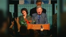 "Welcome to Ralph's World", said Klein upon winning the vote for Premier.