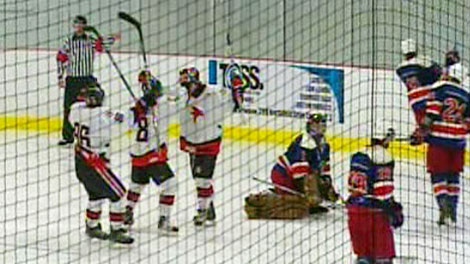 The Kitchener Dutchmen play the Cambridge Winterhawks in Junior 'B' Hockey on Sunday, Feb. 13, 2011.