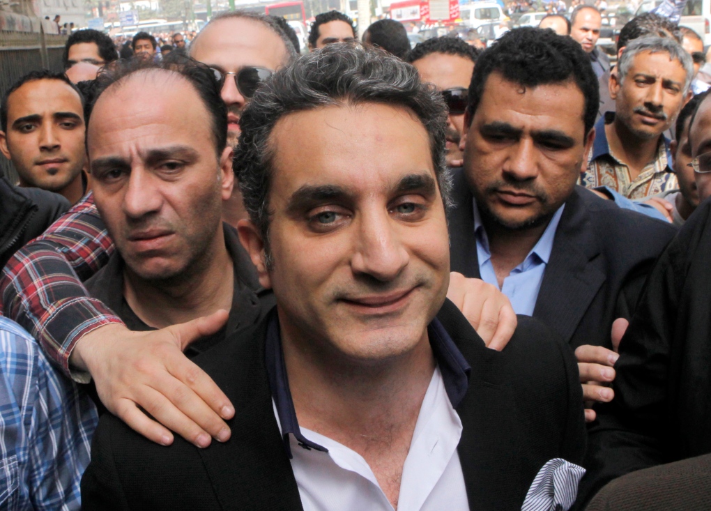 Bassem Youssef appears in court