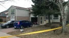 The bodies were found at a home on Huntsmill Blvd. in the Warden Avenue and McNicoll Avenue area shortly after 10 a.m. in Scarborough, Ont. on Sunday, March 31, 2013.

