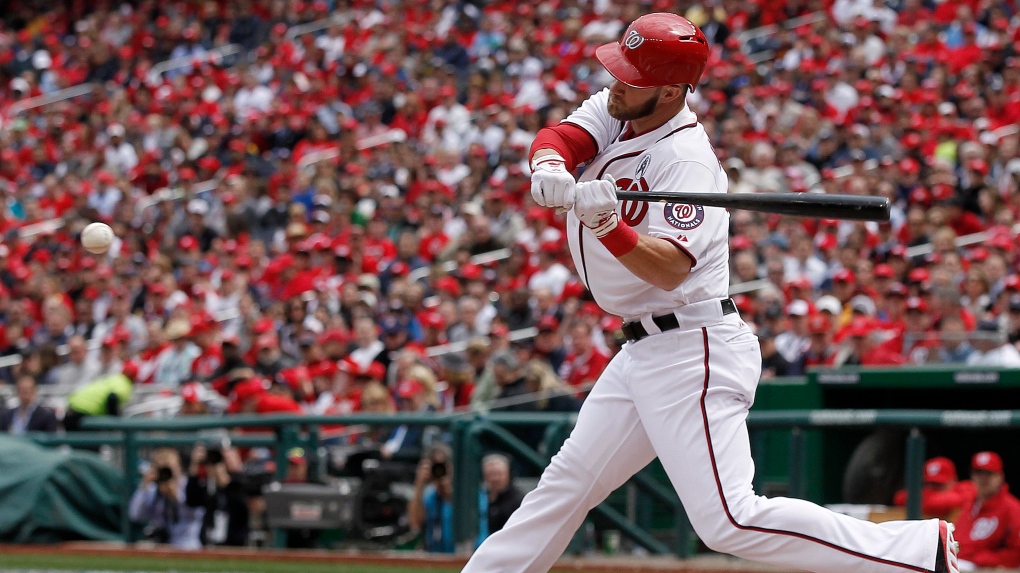Bryce Harper becomes youngest MLB player to hit 2 homers during season ...