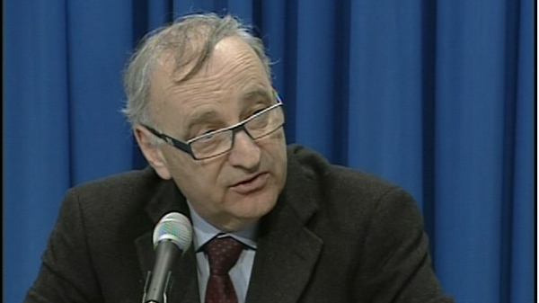Pierre Lampron, Vision Montreal councillor, is denouncing the actions of the city's Comptroller. (Feb. 15, 2011)