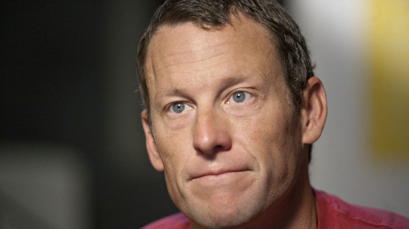 Lance Armstrong speaks during an interview in Austin, Texas, Tuesday, Feb. 15, 2011.