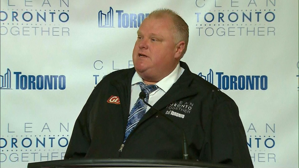 Rob Ford must pay for his own legal bills