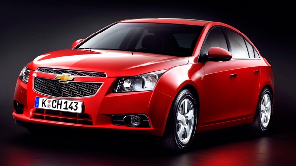 In a photo provided by General Motors, a 2011 Chevrolet Cruze is shown.
