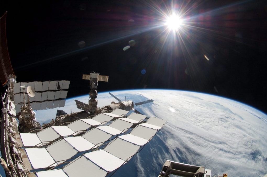 International Space Station on April 3, 2013.