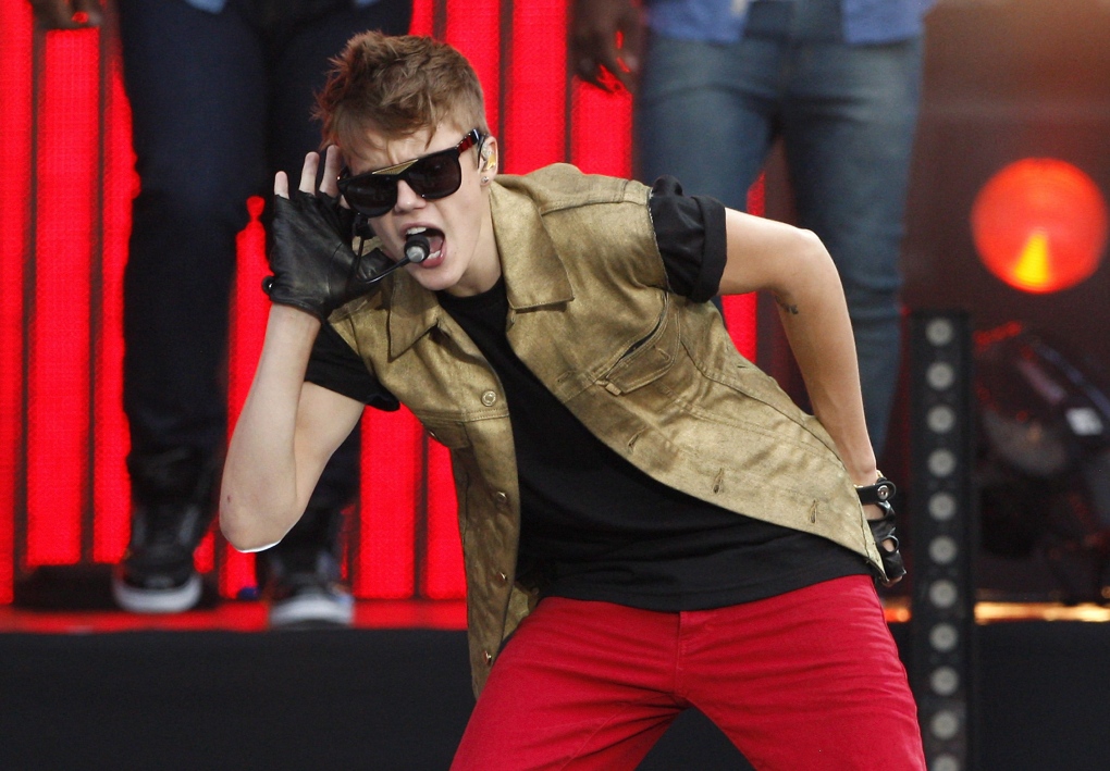 Justin Bieber in Malaysia on July 14, 2012.