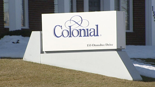 The Colonial Cookies plant is seen in Kitchener, Ont. on Friday, Feb. 19, 2011.