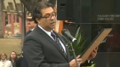 In a ceremony on the steps of Municipal Plaza, Mayor Naheed Nenshi declared April 5 as 'Ralph Klein Day'.