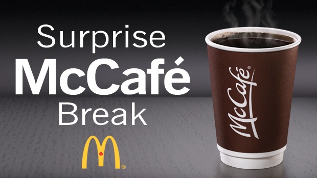 Surprise McCafe Break