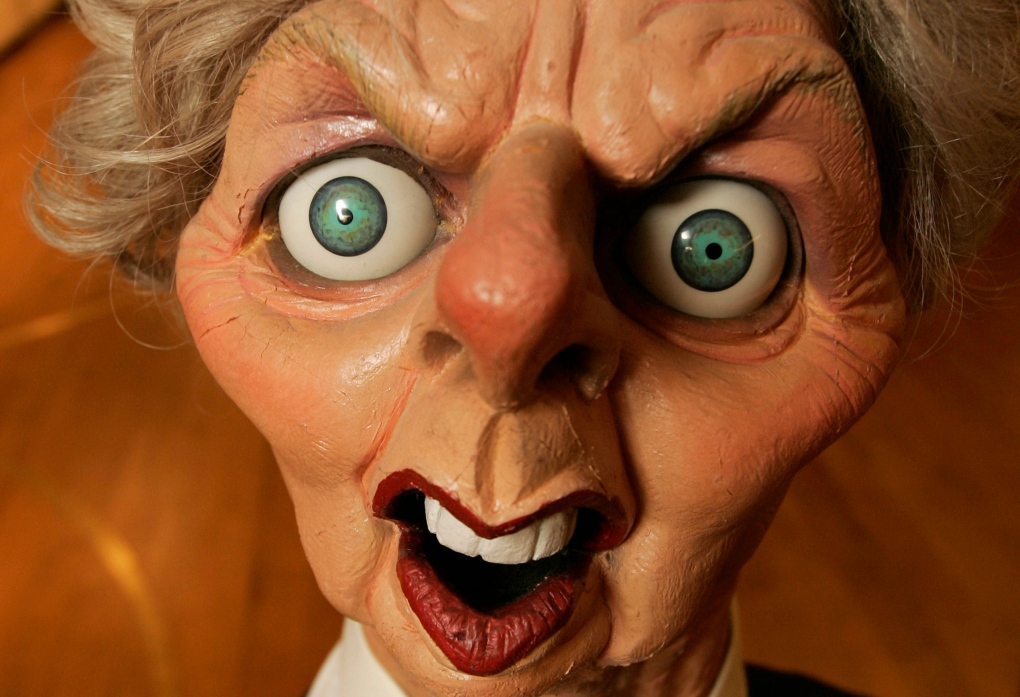 Margaret Thatcher puppet