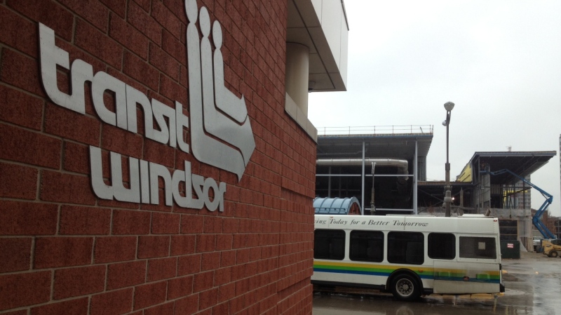 The Transit Windsor bus station in Windsor, Ont., on Wednesday, April 10, 2013. (Chris Campbell / CTV Windsor) 