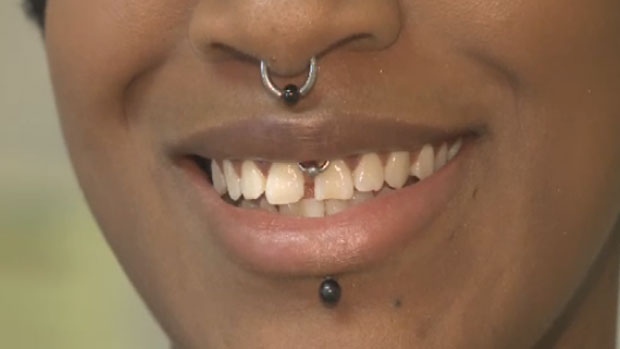 oral piercing