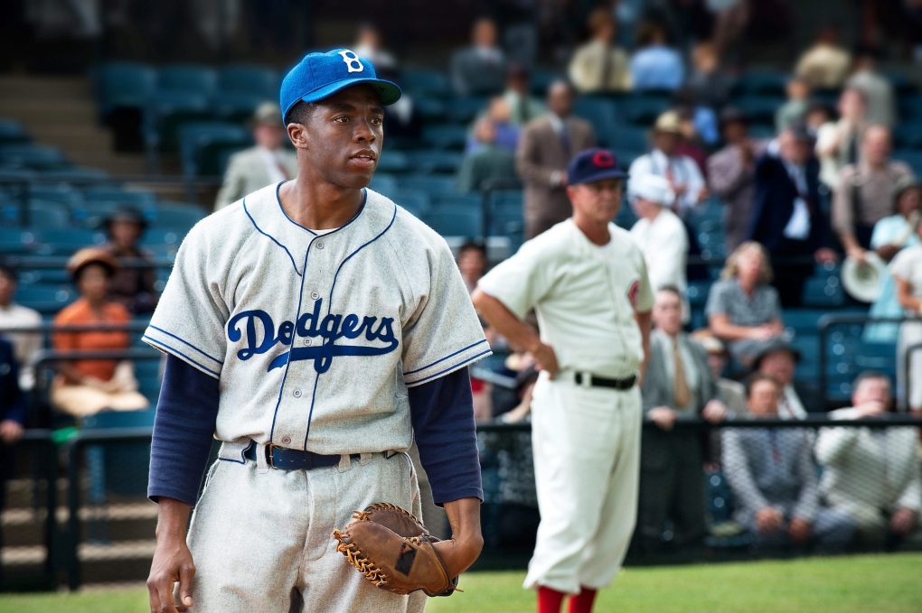 Jackie Robinson biopic '42' tops box office with $27.3M