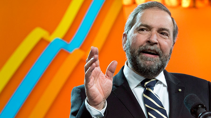 Tom Mulcair NDP policy convention