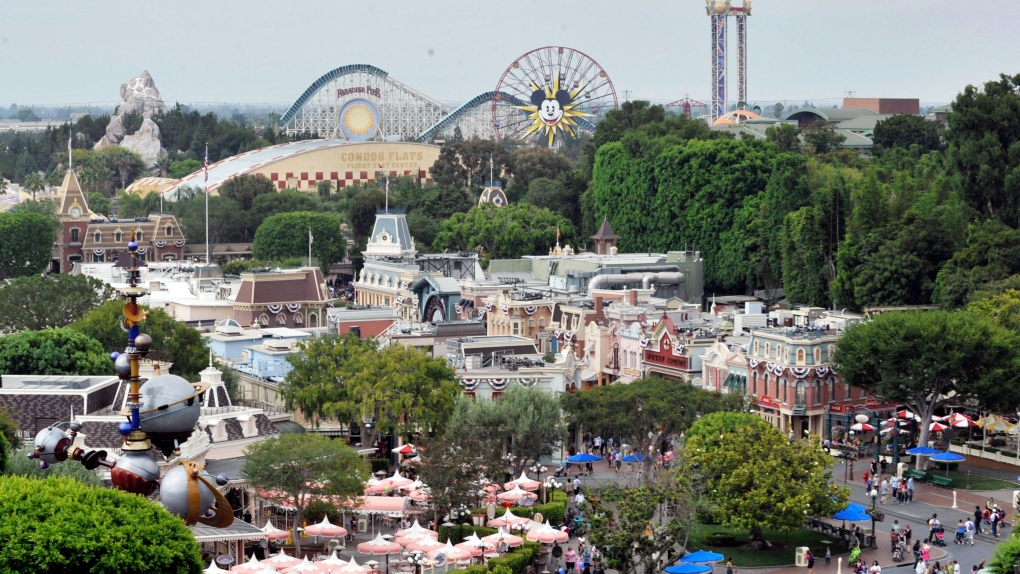 Disneyland and Disney California Adventure park