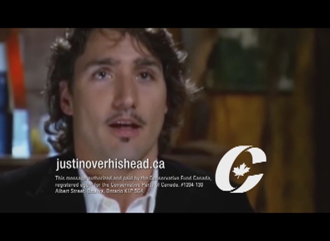 Justin Trudeau, attack ad