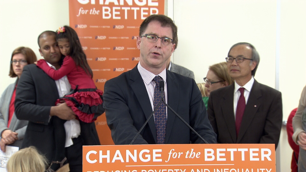 Adrian Dix campaigns in Vancouver day 4