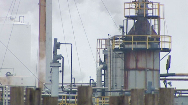 The Safety-Kleen plant, the second worst polluter in Waterloo Region, is seen in Breslau, Ont. on Tuesday, March 1, 2011.