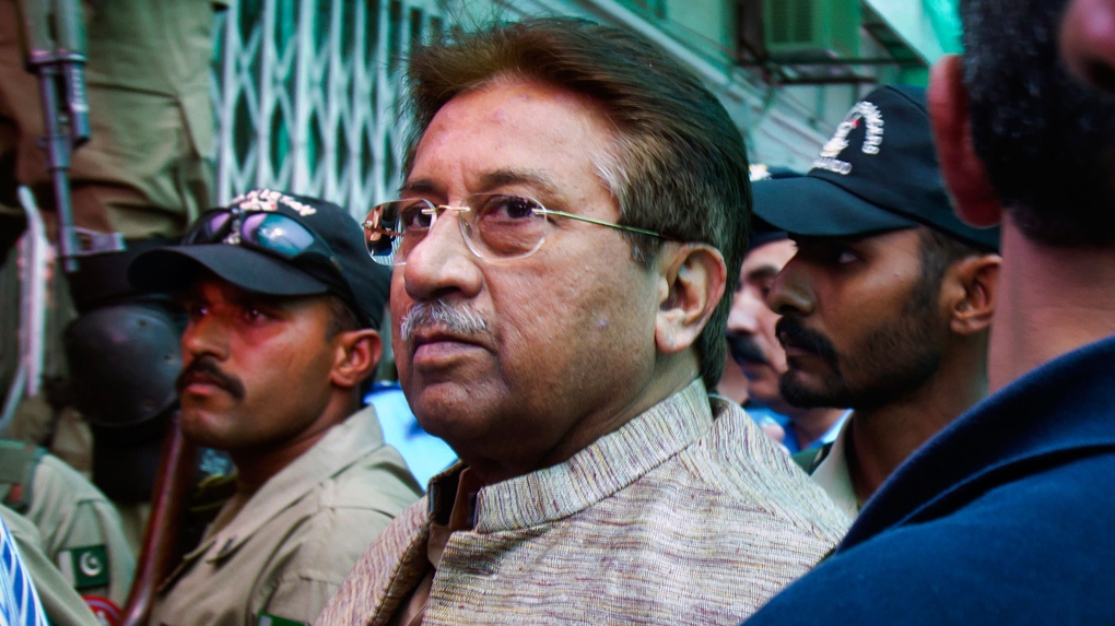 Pakistan's former president Pervez Musharraf