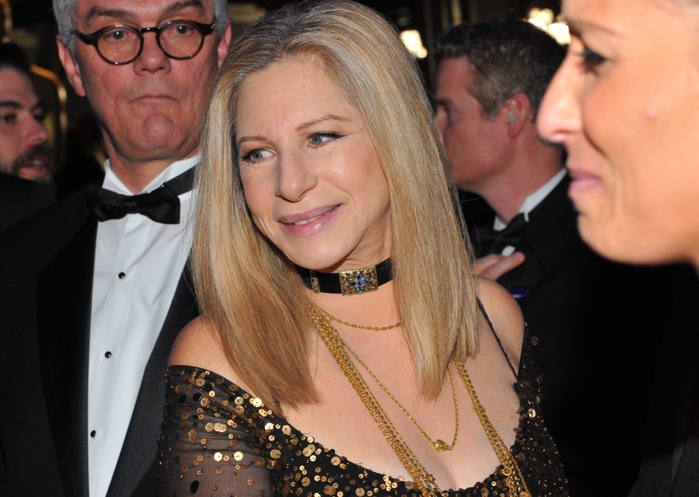 Barbra Streisand honoured at awards gala