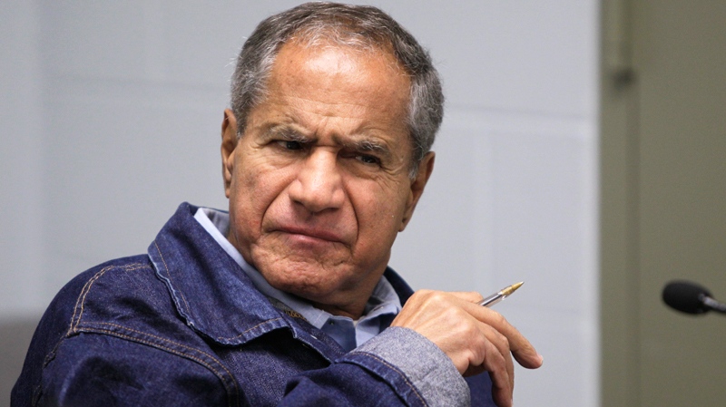 Sirhan Sirhan, now 66, convicted of assassinating Sen. Robert F. Kennedy in 1968, is seen during a Board of Parole Suitability Hearing at the Pleasant Valley State Prison in Coalinga, Calif., Wednesday, March 2, 2011. (AP / Ben Margot)